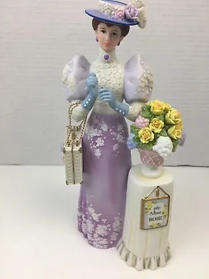 Shipped From New York  AVON 2001-2002 Mrs ALBEE Figurine In Lilac • $25