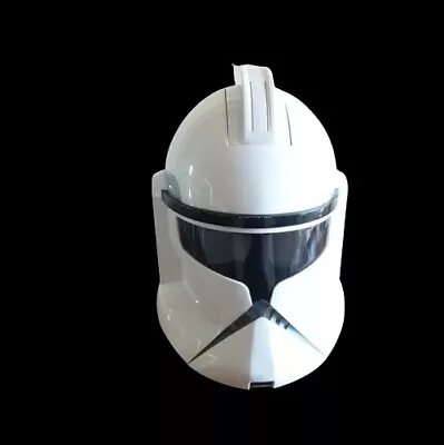 Star Wars Clone Trooper Helmet Hasbro 2008 Electronic Voice Changing Tested • $50