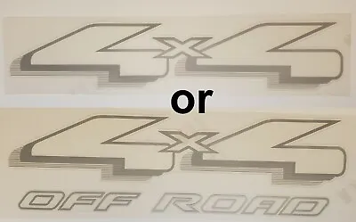 PAIR 4x4 Or 4x4 Off Road Decals Fit 1997-2003 F150 F250 F350 Ranger TOP QUALITY • $20