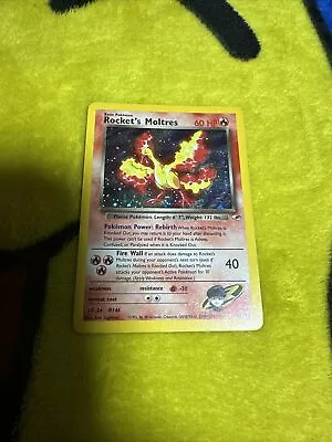 Pokemon Gym Heroes Rocket’s Moltres Played • $5