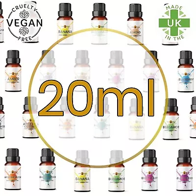 £3.75 • Buy Fragrance Oil 20ml Wax Melts Candle Soap Bath Bomb Making Diffuser Burner ⭐⭐⭐⭐⭐