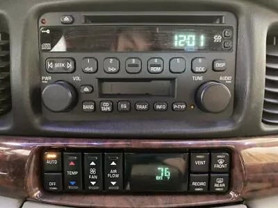 Audio Equipment Radio Opt UP0 Cassette And CD Player Fits 03-05 LESABRE 867312 • $81.68