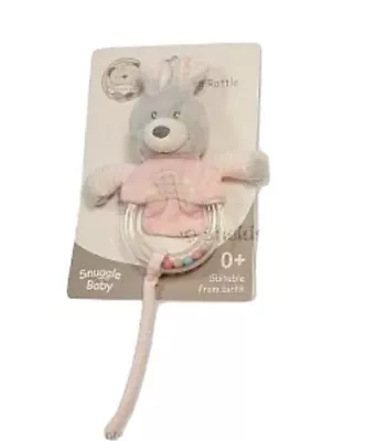 New Suggle Baby Toddler Pink Baby Girls Ring Rattle • £6.70