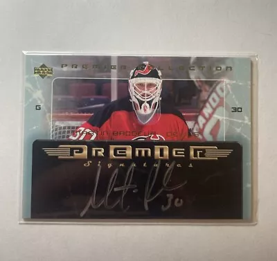 Martin Brodeur 2004 Upper Deck Premier Signatures Autographed Card DEVILS🔥 • $169.99