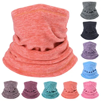 Motorcycle Neck Warmer Tube Soft Thermal Face Mask Scarf Cover Bandana Headwear • $11.99