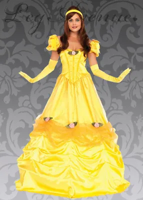 £73.49 • Buy Womens Deluxe Long Belle Style Princess Costume