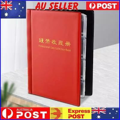 120 Pockets Coins Collection Album Money Album Book Household Display Articles • $10.09