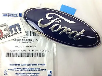 $23.19 • Buy 2010-2012 Ford Fusion Trunk Rear Blue Oval Nameplate Emblem OEM AE5Z-5442528-A