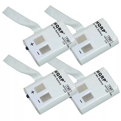 4-Pack HQRP Rechargeable Battery For Motorola Two-Way Radio M53617 / 53617 • $25.95