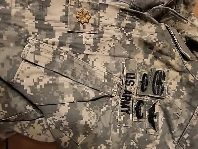 U. S. Army Combat Coat Shirt Digital Camoflauge Medium Long  • $7.99