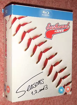 Eastbound And Down Seasons 1-3 Blu-ray Boxset  (2012) Danny McBride Cert 18 • £26.25