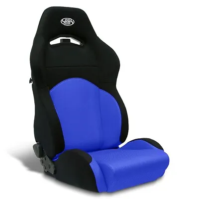 SAAS Universal GT Seat (1) Dual Recline Black/Blue ADR Compliant • $360