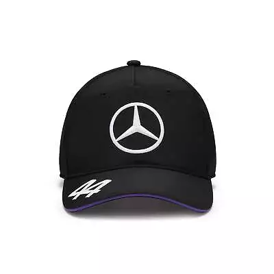 Mercedes AMG Petronas F1 Lewis Hamilton Trucker Cap Black Kids 2024 • £36.50