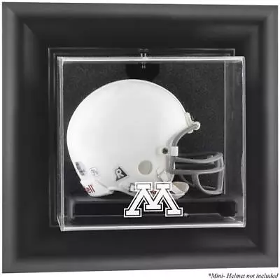 Minnesota Black Framed Wall-Mountable Mini Helmet Display Case - Fanatics • $59.99