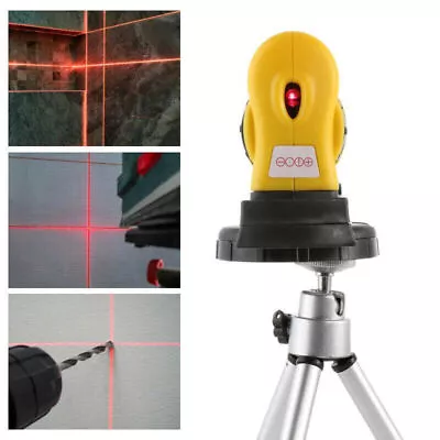 360° Rotate Laser Level Self Leveling Point Line Cross Infrared Lazer Instrument • $13.47