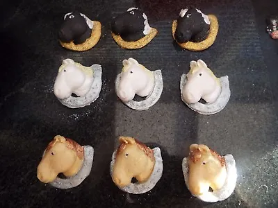 12 Horse Shoe Cake Toppers (edible) • £6.99