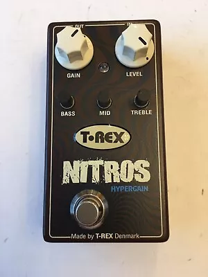 T-Rex Engineering Nitros Hyper Gain Metal Distortion Guitar Effect Pedal • $79