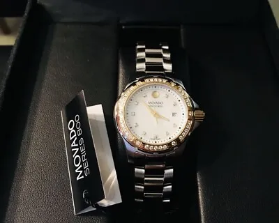 Brand New In Box Movado 'Series 800' Diamond Bracelet Ladies Watch • $1400