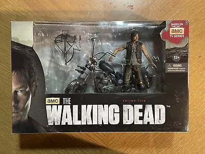 The Walking Dead Daryl Dixon Deluxe Boxed Set (w/ Motorcycle) • $50