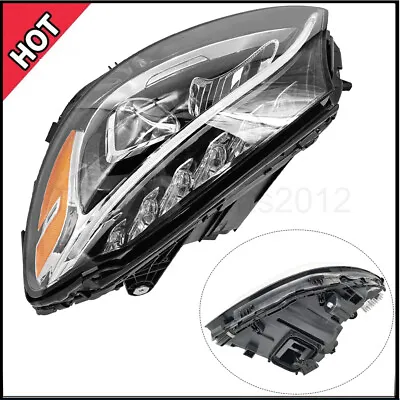 Driver Side LED Headlight LH For 2015 2016 2017 2018 Mercedes Benz C-Class W205 • $357.99