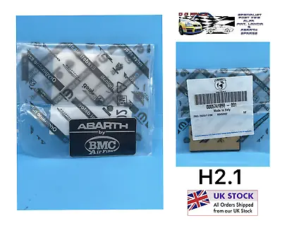 New  Genuine OEM Abarth Bmc Air Filter Badge Aluminium Sticker - 5741890 • £7.50