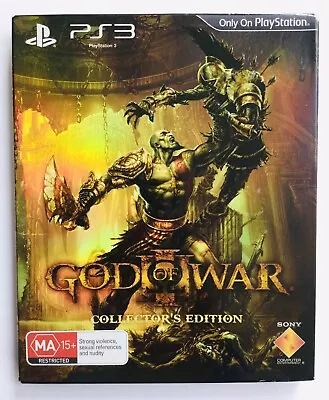 God Of War III 3 Collector’s Edition PLAYSTATION 3 Sony PS3 AUS PAL • $29.85