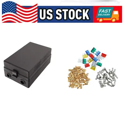 Fuse Relay Box 12V Automotive 10 Slots Relay Holder 15 Slots ATC/ATO US STOCK • $47.99