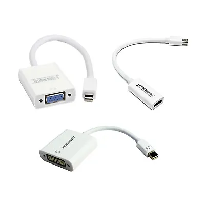 DP To HDMI/DVI/VGA Cable Adapter For Apple MacBook/MacBook Pro/iMac/MacBook Air • $21.99