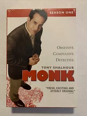 NEW - Monk - Season 1 (DVD 2004 4-Disc Set)  Brand New Sealed.  Fast Shipping  • $10.99