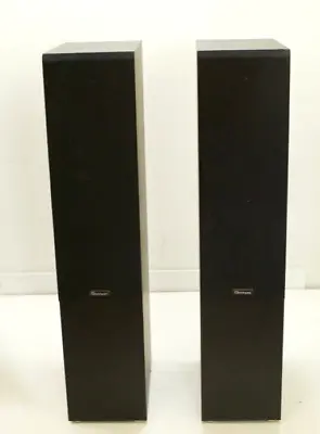 Pair Dahlquist QX9 Floor Standing Speakers (Black) Sounds Amazing K671 • $414.39