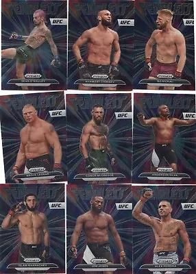2023 PANINI PRIZM UFC FEARLESS INSET Pick Your Card Build A Set • $2.99