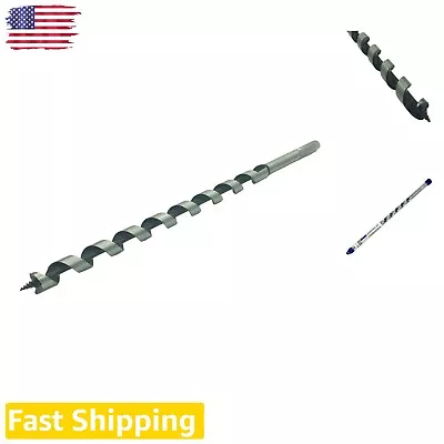 High-Performance 1/2  X 12  Auger Drill Bit: Fast Boring Solid Center Design • $22.79