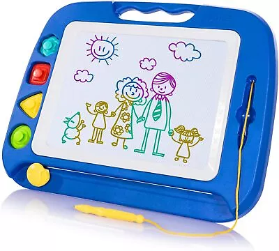 SGILE Large Magnetic Drawing Board Educational Writing Doodle Pad For Toddlers • $19.99