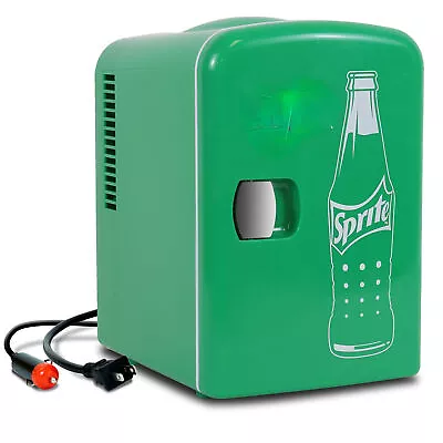 6 Can Mini Fridge Portable 4L Mini Cooler Travel Compact Refrigerator • $27