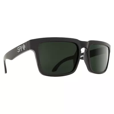 SPY Helm Black/Happy Gray Green Sunglasses (673015038863) • $71