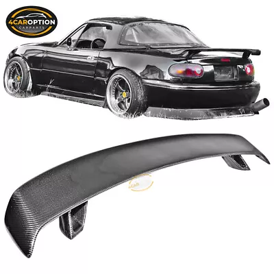 Fits 90-97 Mazda Miata MX-5 NA Trunk Spoiler Wing Carbon Fiber CF • $314.99