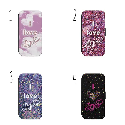 £9.36 • Buy I Love JoJo JoJo Siwa Bow YouTube Blog Dance Moms D69 Wallet Case IPhone Galaxy