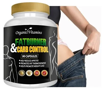 Natural Fat Burner Flat Belly Ultra Slim Body May Support Carb Detox • $12.49