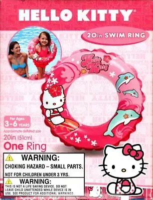 $9.99 • Buy Hello Kitty - Inflatable Swim Ring `20 Age 3-6