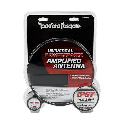 Rockford Fosgate PMX-ANT Punch Marine AM/FM/WB Amplified 12V Antenna PMX Units • $69.99