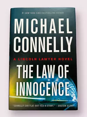 The Law Of Innocence Lincoln Lawyer By Michael Connelly Signed First Edition • $16.99