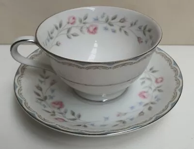 Vintage Noritake Nitto Rose China Colebrook Cup & Saucer Pn45/142 1958-62 Japan • $6