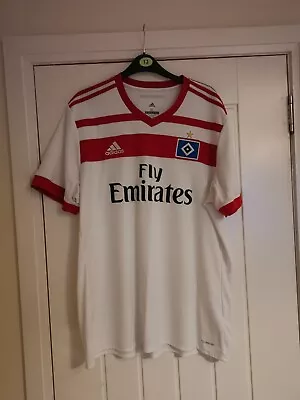 Hamburger Sv Germany 2017/2018 Home Football Shirt Jersey Size Xl Adidas • £39.99