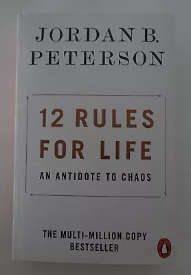 12 Rules For Life: An Antidote To Chaos By Jordan B. Peterson (Paperback 2019) • $6.50