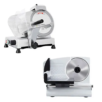 7.5  150W/10  240w Electric Meat Slicer Stainless Steel Blade Deli Food Cutter • $58.89