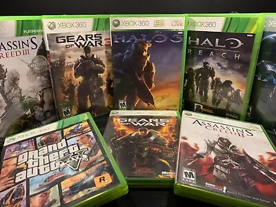 Games Lot Mix N' Match (Microsoft XBOX 360) TESTED W/PIC Combined Shipping • $3.95