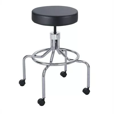 Safco Lab/Drafting Chair With High Base And Screw Lift In Black • $237.43