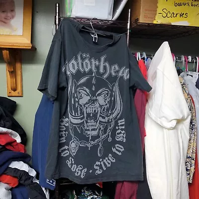 Vintage 2000s Motorhead Double Sided Graphic Shirt Mens Medium • $99.99