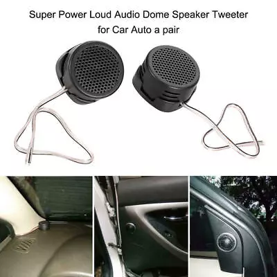 400W Car Round Speaker Audio Stereo Super Power Loud Dome Nice Small UK Seller • £7.99