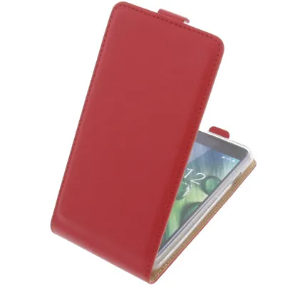 Case For Acer Liquid Z6 Flipstyle Cellphone Bag Protector Cover Flip Case Red • £24.68